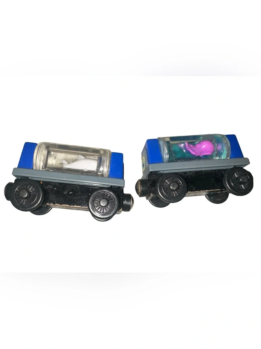 Thomas & Friends Wooden Railway — Aquarium Cars Lot (3 Cars)